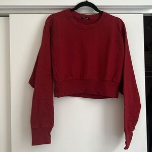 Talentless Women's Dolman Crop Crewneck